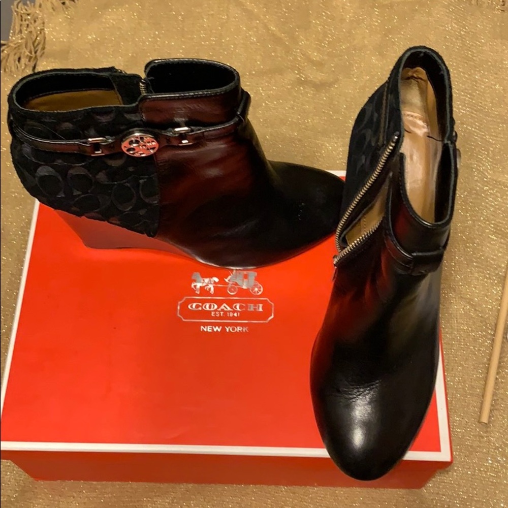 Coach heels 4 inches